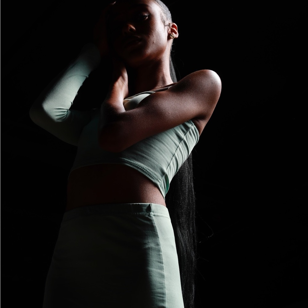 Light Green Women’s Skirtset - Picture 8 of 12